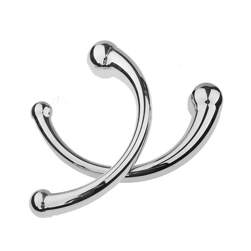 Steel 5858 Ended Hook Stainless Anal Double Elegant 0331